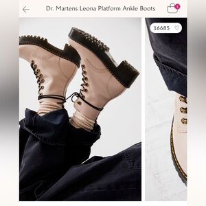 Dr. Martens Leona Platform Ankle Boots